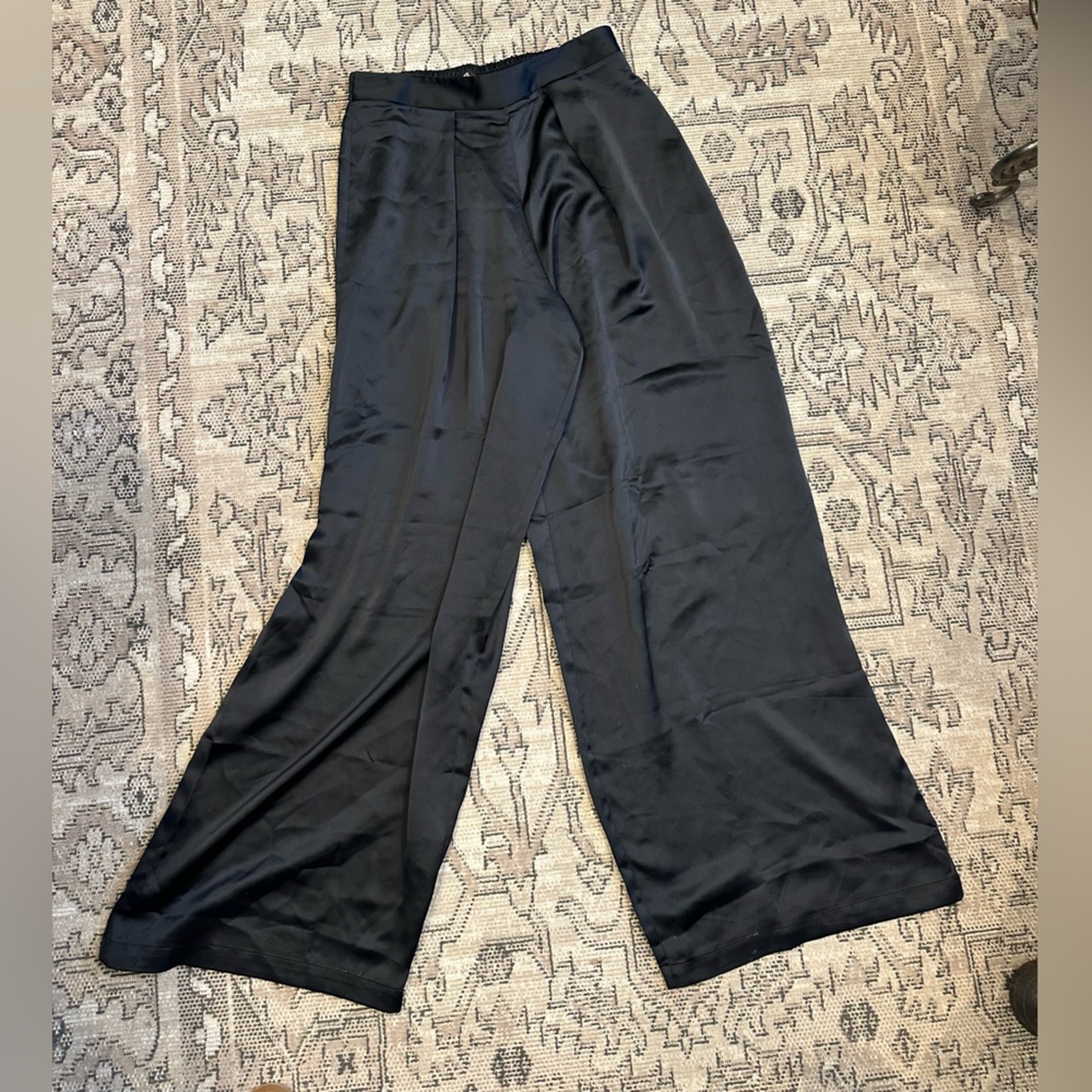 Victoria's Secret Black Wide Leg Pants